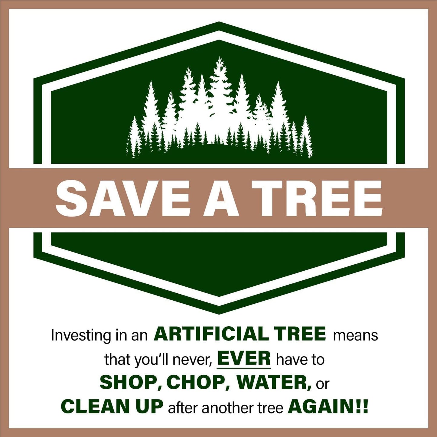 Fraser Hill Farm 7.5-Ft. Carmel Pine Slim Artificial Christmas Tree with Warm White LED Lights and Stand, Prelit Foldable Fake Tree with Realistic Foliage for Home Decoration