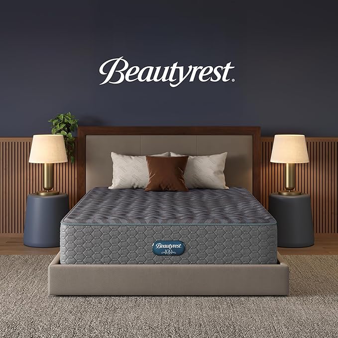 Beautyrest Days End Plush 14" Mattress - Queen - Cooling Tech, Supportive Durable Pocketed Coils, Pressure Relief, Motion Separation; 100 Night Sleep Trial and 10 Year Warranty