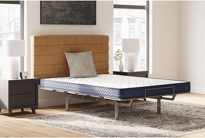 Signature Design by Ashley Twin Size Firm 6" Memory Foam Mattress, Super Soft Foam with Breathable Quilted Cover, Fiberglass Free, Mattress in A Box, Adjustable Base Compatible, Limited Warranty