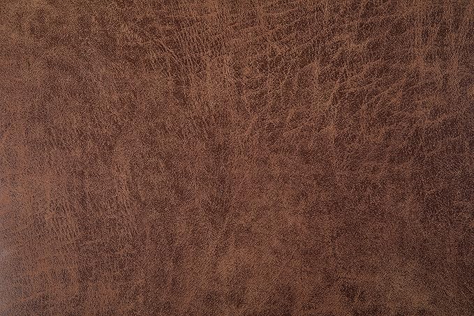 SIMPLIHOME Avalon Storage Ottoman Bench - 48 inch Wide Upholstered Vegan Leather Rectangular Lift-Top Ottoman in Distressed Umber Brown, Contemporary Bench for Living Room with High-Density Foam