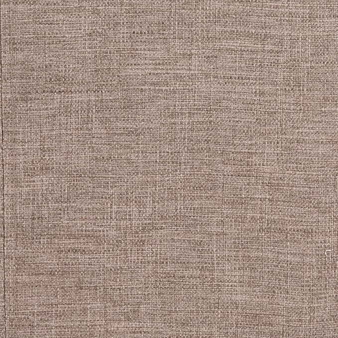 SIMPLIHOME Avalon Storage Ottoman Bench - 48 inch Wide Upholstered Linen Look Fabric Rectangular Lift-Top Ottoman in Fawn Brown, Contemporary Storage Bench for Living Room with High-Density Foam