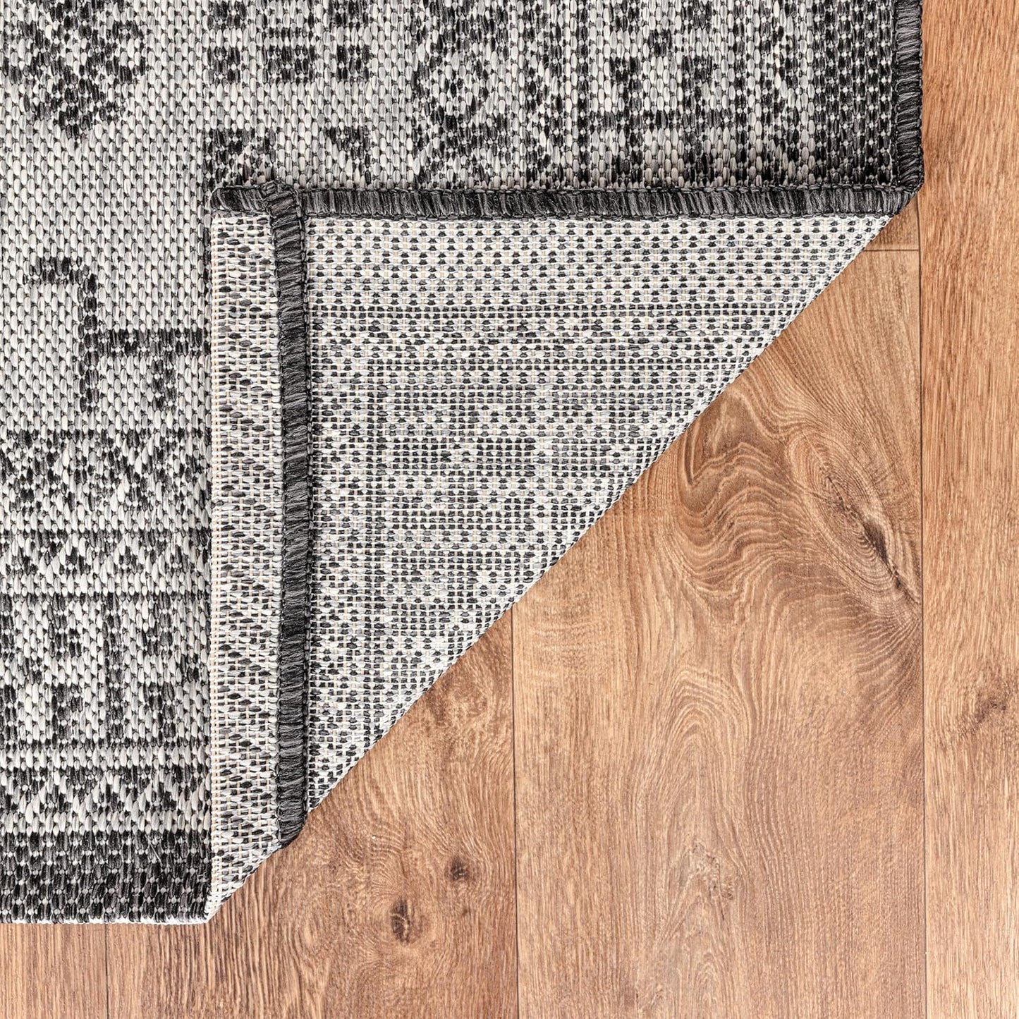 Keen Home Design Terrace Outdoor Runner Rug - 2x12 Washable Indoor/Outdoor Rug for Patio, Kitchen, Balcony, Beach, Garden, Deck and Porch, Size: 2'2"x11'10"