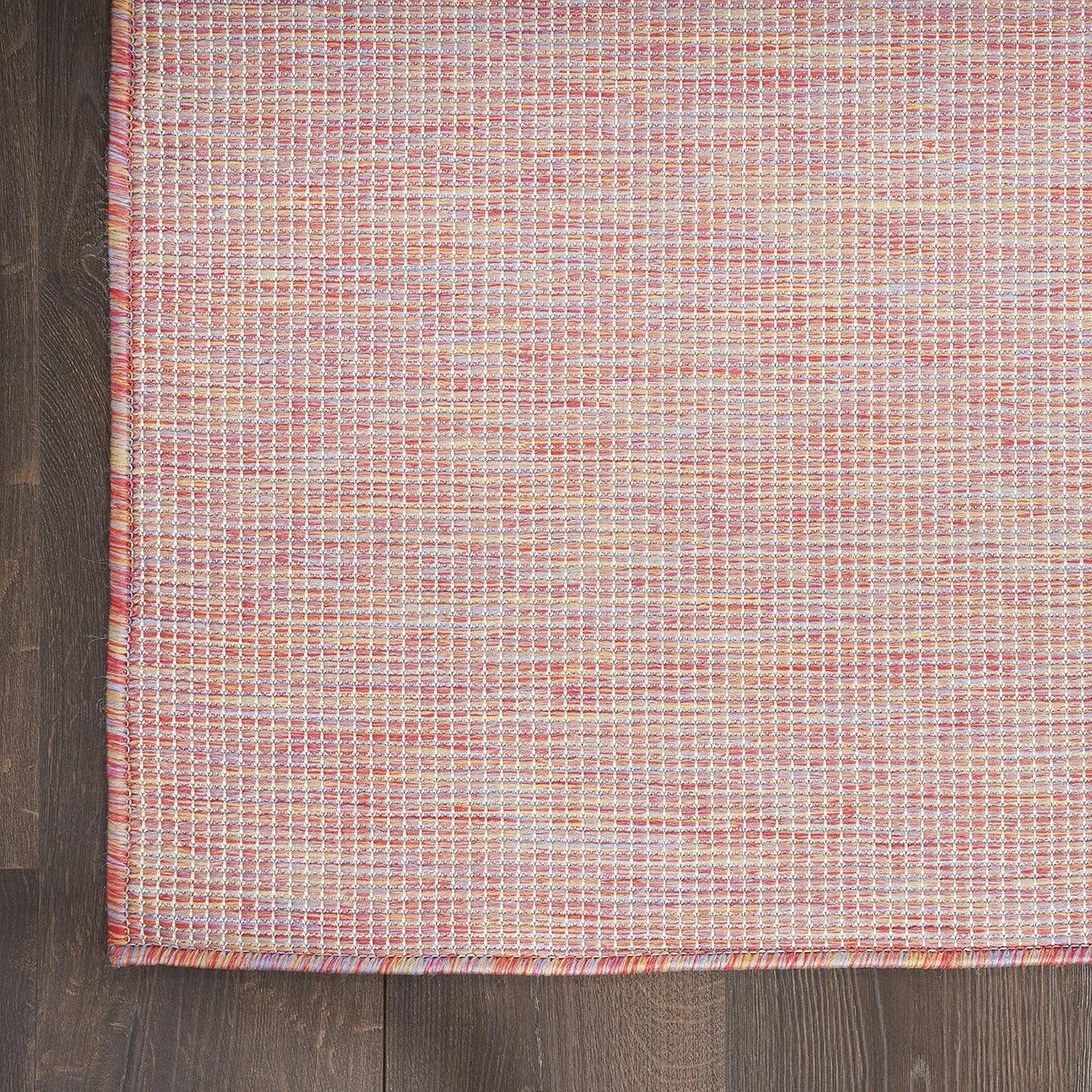 Nourison Home Positano Indoor/Outdoor Rainbow 3' x 5' Area Rug, Easy Cleaning, Non Shedding, Bed Room, Living Room, Dining Room, Backyard, Deck, Patio (3x5)