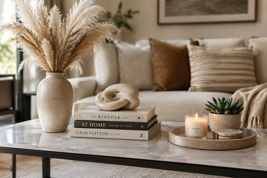 Coffee Table Styling 101: The Rule of Three