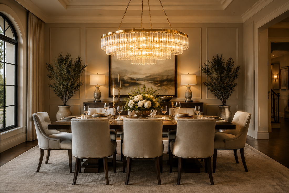 Dining Room Drama: Sizing and Hanging Your Chandelier