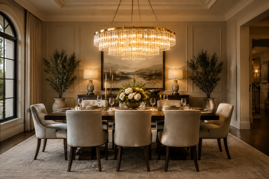 Dining Room Drama: Sizing and Hanging Your Chandelier