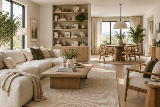 How to Make an Open-Plan Living and Dining Space Feel Beautifully Connected
