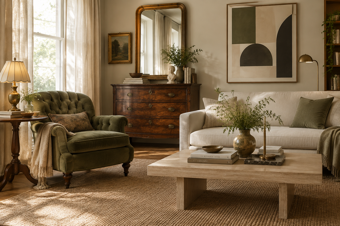 How to Mix Old and New Furniture Without Making Your Home Feel Mismatched