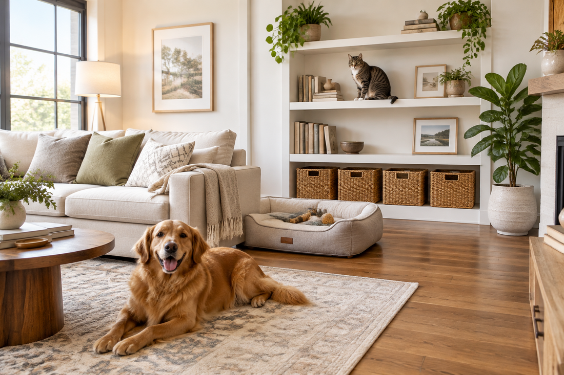 How to Create a Beautiful Home That Actually Works With Pets