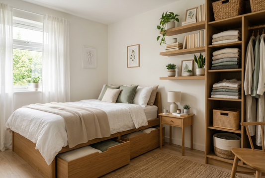 Small Bedroom Storage Ideas That Make Your Space Feel More Peaceful