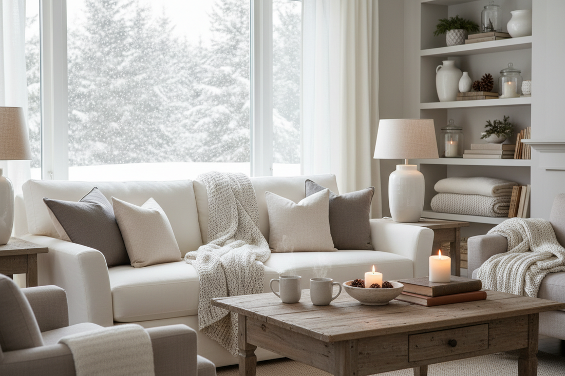 Winter Home Styling Ideas for Snowy Days & Quiet Nights