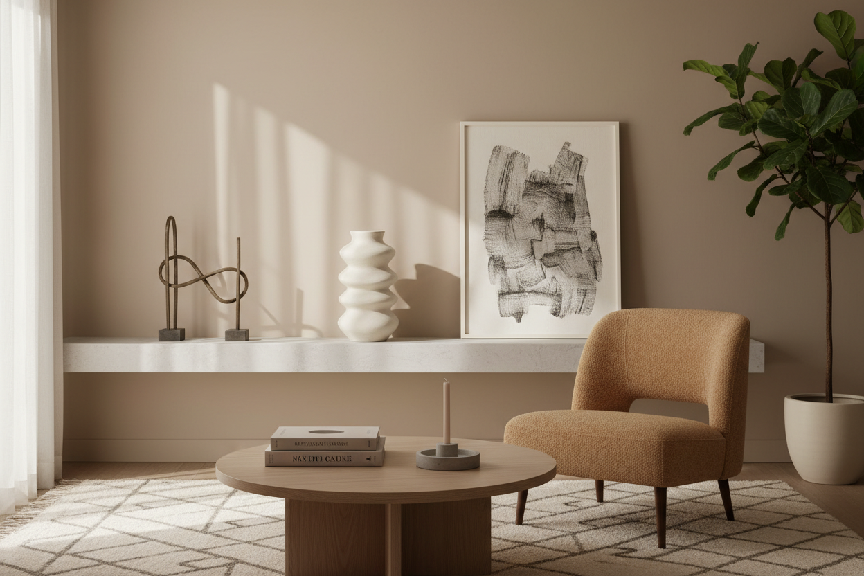 Artistic Home Décor Accent for Stylish Living Rooms