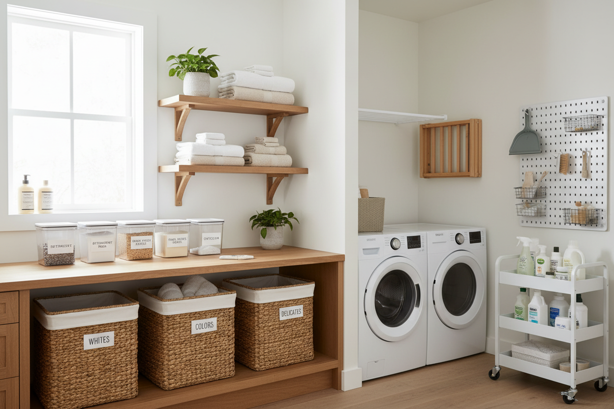 Laundry Storage & Organization
