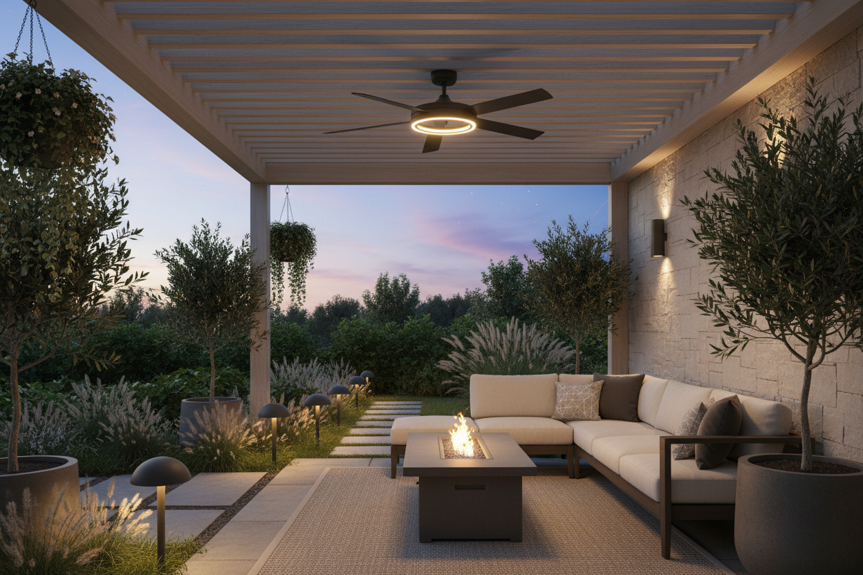 Outdoor Lighting & Ceiling Fans