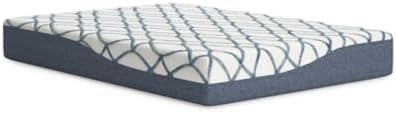 Signature Design by Ashley 10 Inch Chime Elite 2.0 Firm Green Tea Memory Foam Mattress for Cool Sleep and Pressure Relief, Full, Fiberglass Free, Mattress In A Box