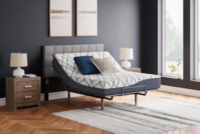 Signature Design by Ashley 10 Inch Chime Elite 2.0 Firm Green Tea Memory Foam Mattress for Cool Sleep and Pressure Relief, Queen, Fiberglass Free, Mattress In A Box