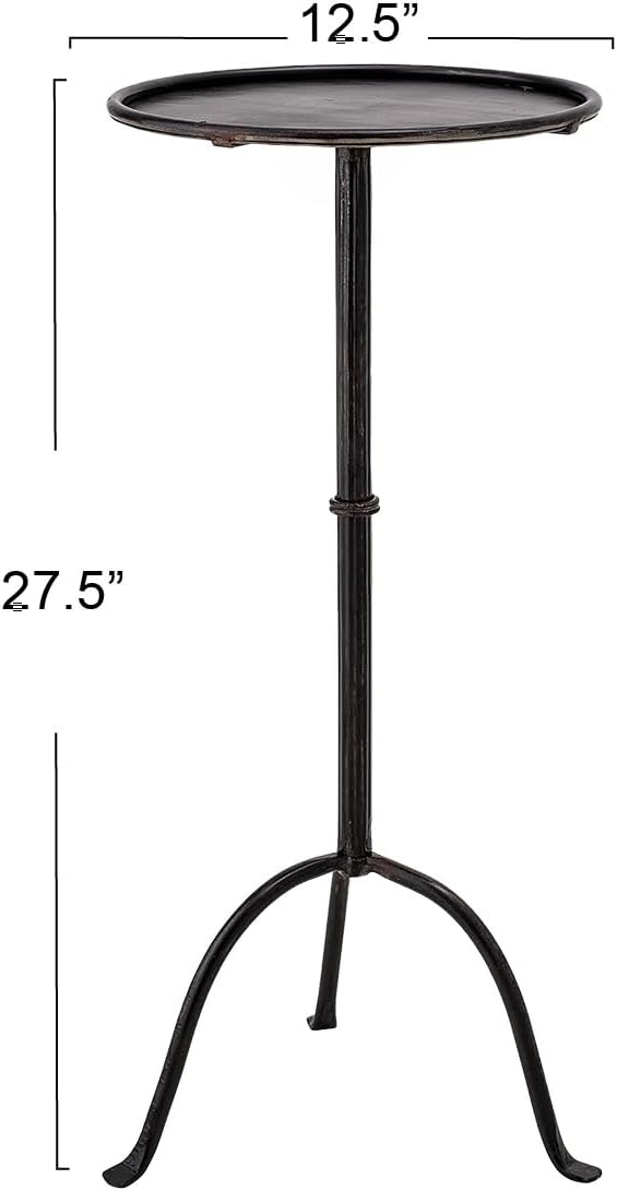 Creative Co-Op Metal Martini Table