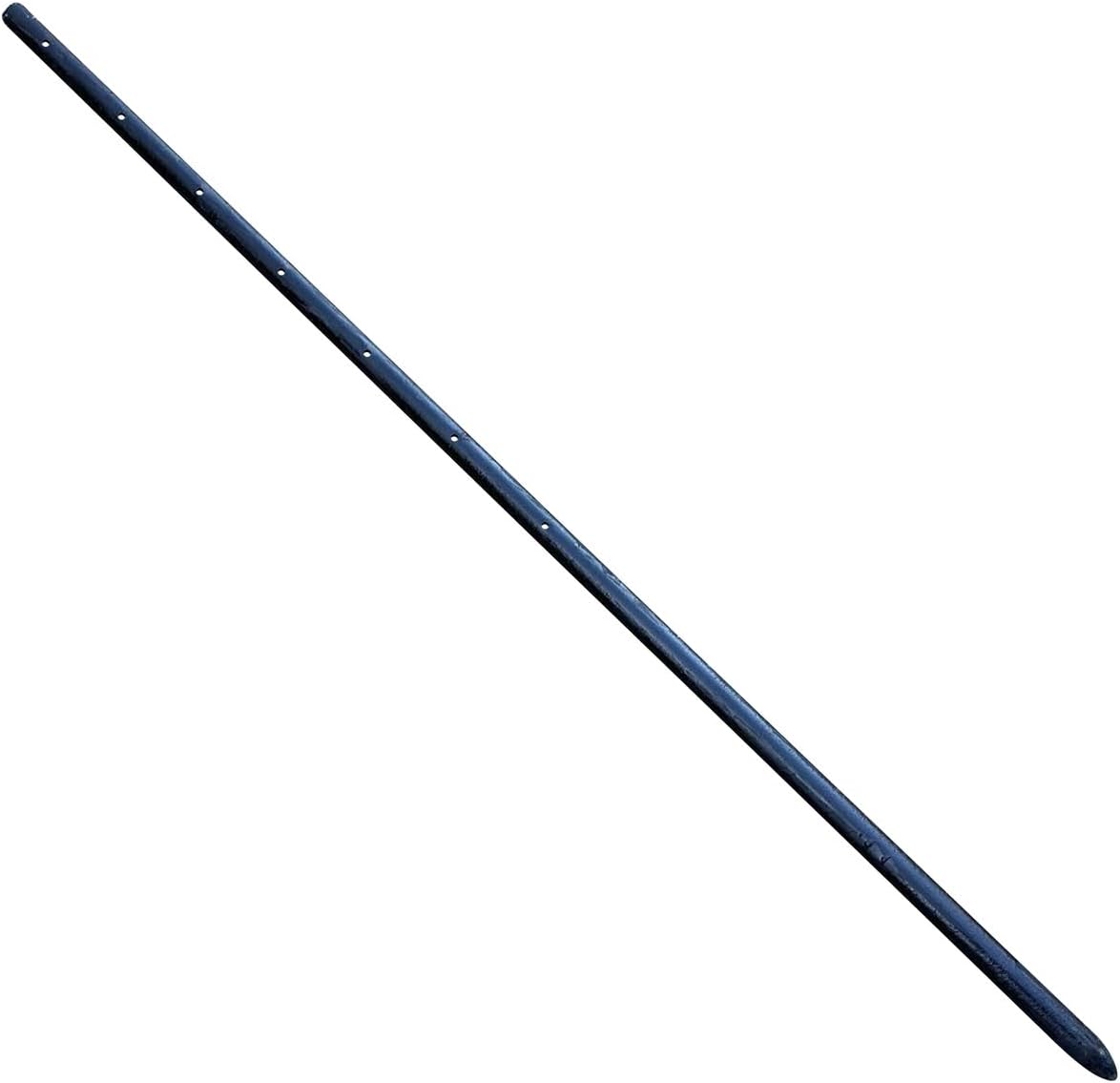 Sandbaggy Round Steel Concrete Form Stakes with Nail Holes - Rust Resistant Coating - Removable, Reusable (1000, 3/4 in X 36 in)