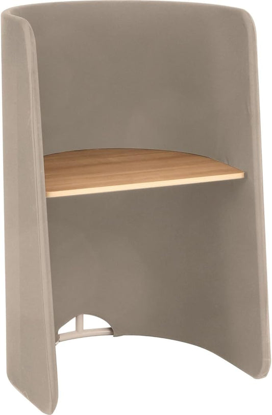 Safco Roam Personal Workstation, Tan, 33"w x 30"d x 51.5"h