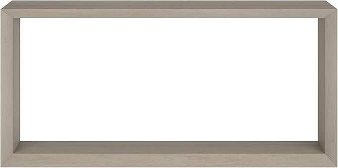 Henn&Hart 64'' Wooden Rectangular Console Table Entryway Table, Sofa Table with Wooden Shelf for Entryway, Living Room, Couch, Hallway, or Office, Alder White