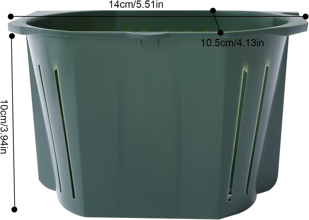 36 Pots Self-Watering Wall-Mounted Planter, 39.4”L x 46.5”H Vertical Wall Planter Self Watering Stackable Planters Vertical Garden Wall Garden Planter Outdoor Indoor for Herbs Flowers Strawberries