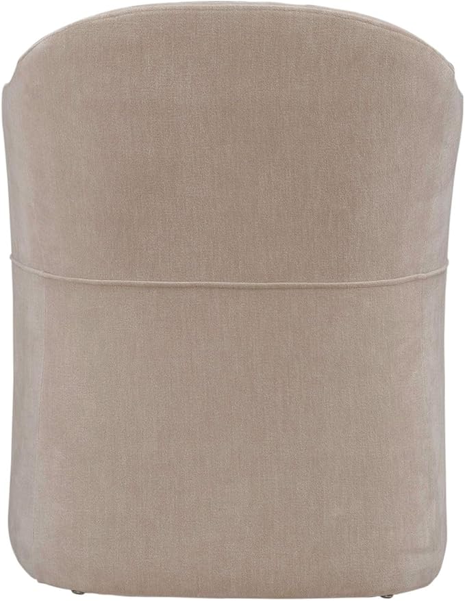Liberty Furniture Accent Dining Chair with Castors - Squared Arm - Wicker Upholstry