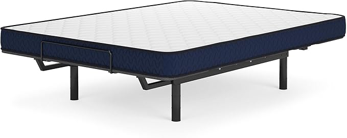 Signature Design by Ashley Full Size Firm 6 Inch Memory Foam Mattress, Super Soft Foam with Breathable Quilted Cover, Fiberglass Free, Mattress A Box, Adjustable Base Compatible, Limited Warranty