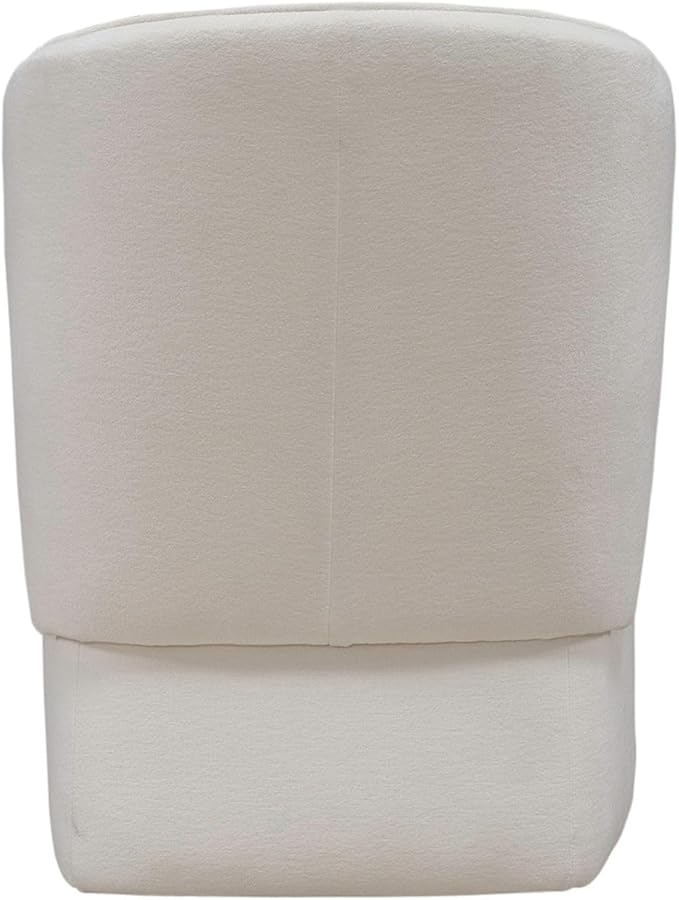 Liberty Furniture Accent Dining Chairs with Castors - Rounded Arm - Ivory Upholstry - Set of Four