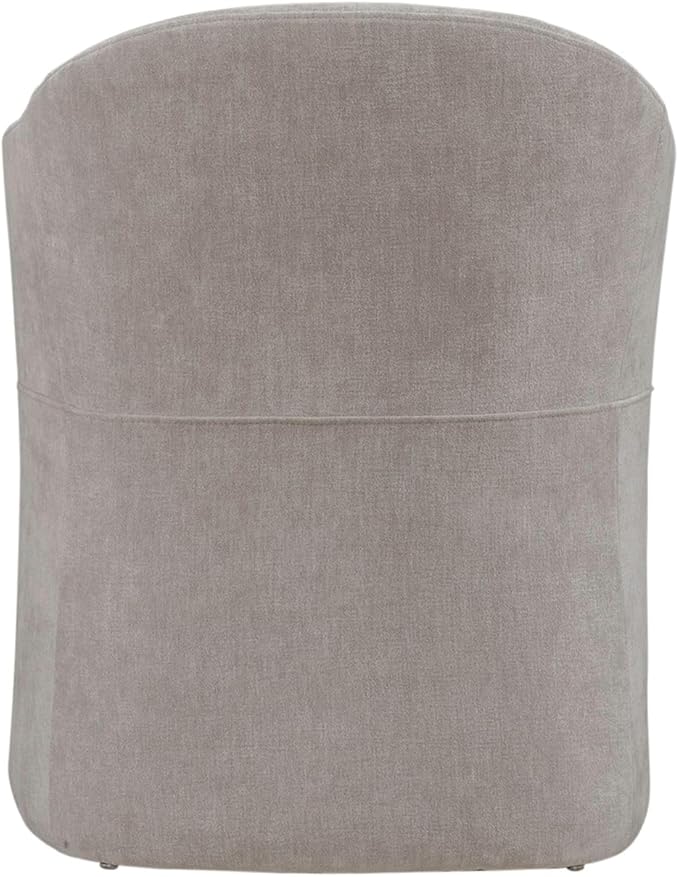Liberty Furniture Accent Dining Chair with Castors - Squared Arm - Truffle Upholstry