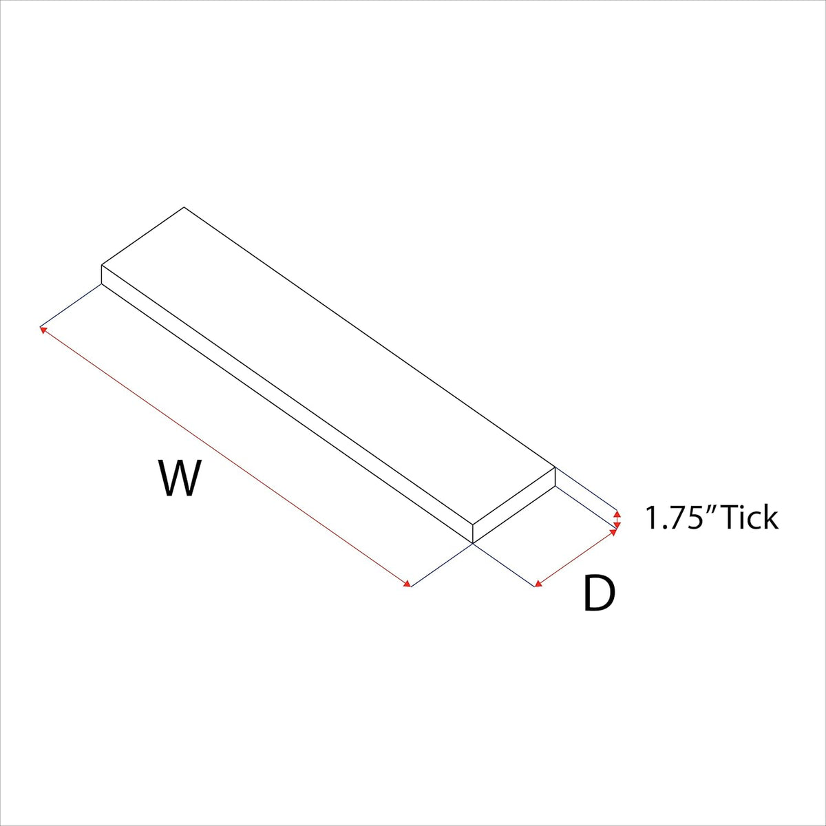 URBANDI, Rustic Floating Shelves, Set of 2, Hidden Bracket, Solid Wood, Heavy Duty, Wall Mounted Shelves, (Grey, 48Wx12D)