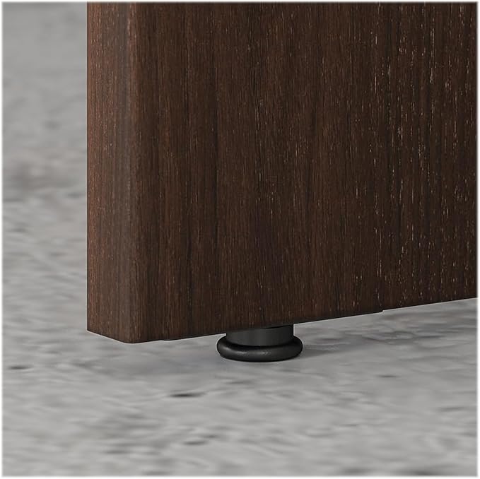 Bush Business Furniture Studio C 60W x 30D Office Desk in Black Walnut, Computer Table for Home or Professional Workspace