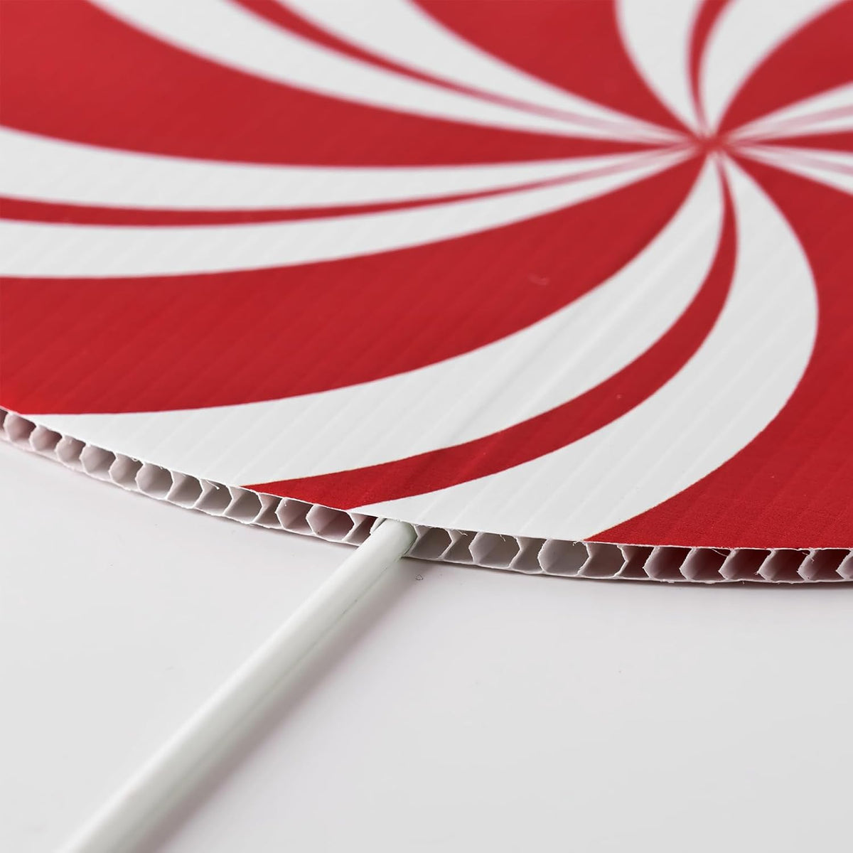 Christmas Decorations Indoor Tree Picks: 12 pcs Large Red White Peppermint Lollipop Christmas Picks for Tree, Cute Candy Picks Ornaments for Xmas Tree Topper Home Office Holiday Party Vase Decor