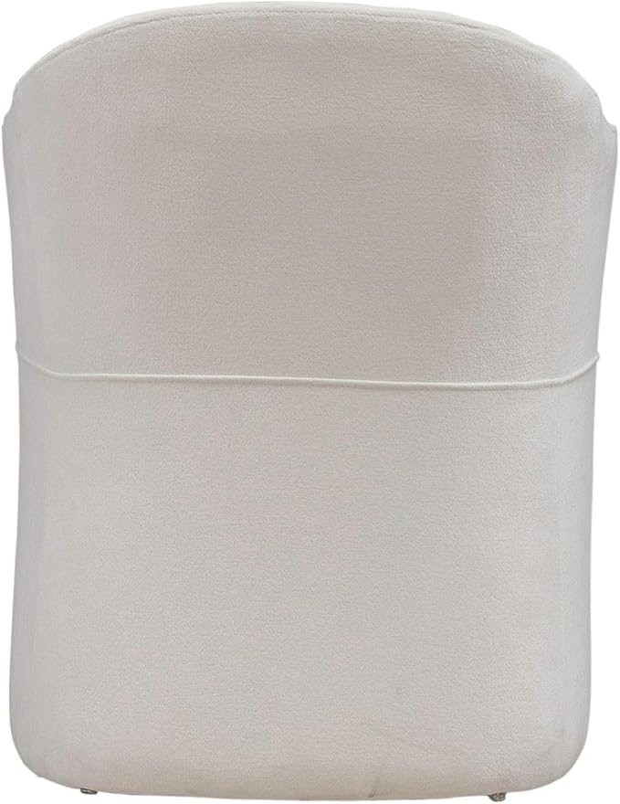 Liberty Furniture Accent Dining Chairs with Castors - Squared Arm - Ivory Upholstry - Set of Four