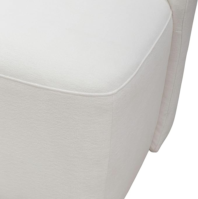 Liberty Furniture Accent Dining Chairs with Castors - Rounded Back - Ivory Upholstry - Set of Four