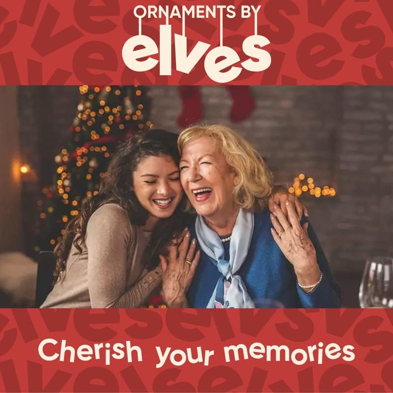 Bedtime Family of 6 Ornament 2025 Personalized Family Christmas Ornaments 2025 | Tucked in Together Holiday Keepsake Personalized Tree Ornaments for Grandchildren Siblings & Grandkids of Six Ornament