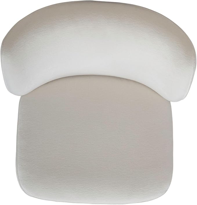 Liberty Furniture Accent Dining Chairs with Castors - Rounded Back - Ivory Upholstry - Set of Four