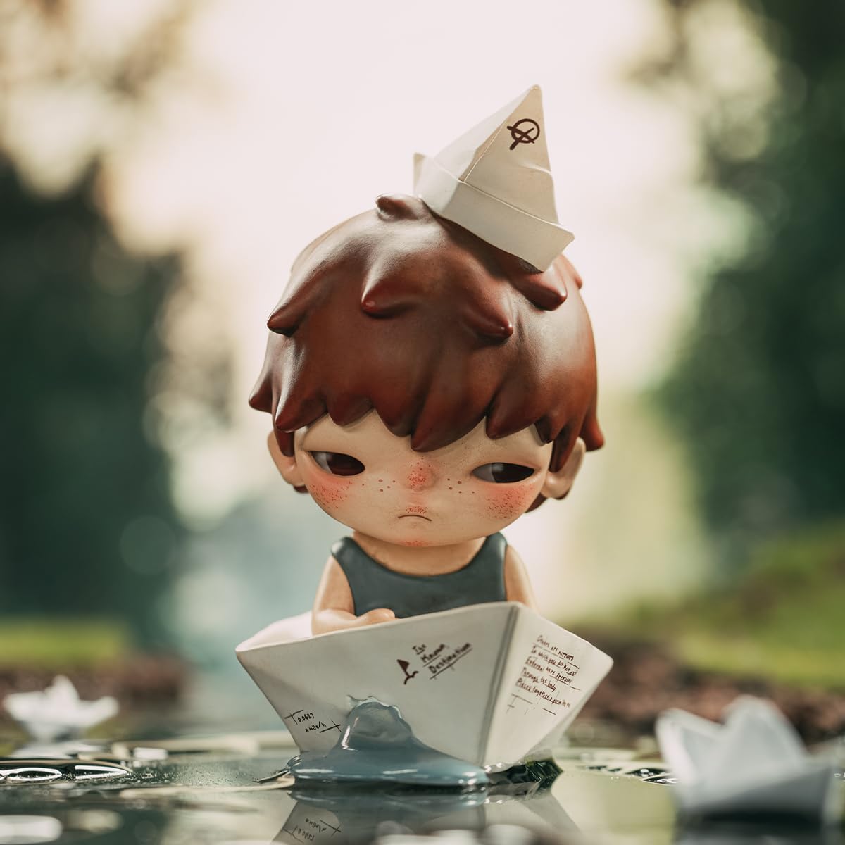 POP MART HIRONO Little Mischief Series, 12PCs Hirono Blind Box Figures, Random Design Action Figures Collectible Toys Home Decorations, Holiday Birthday Gifts for Girls and Boys, Whole Set