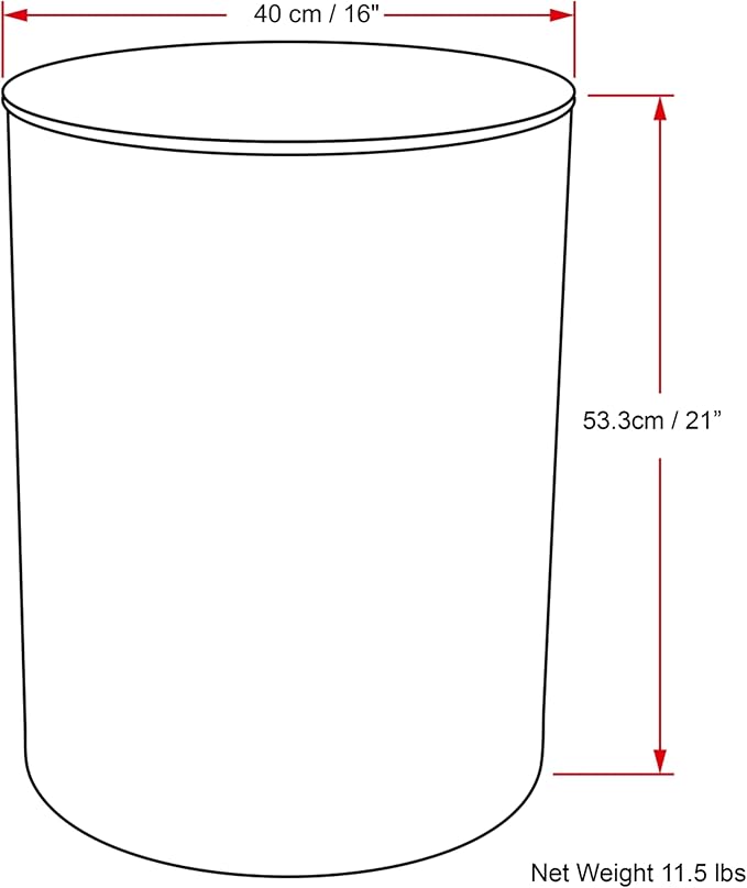 SIMPLIHOME Curtis Industrial 16 Inch Wide Metal Cylinder Accent Table in Ombre Black/Copper, Fully Assembled, for The Living Room and Bedroom