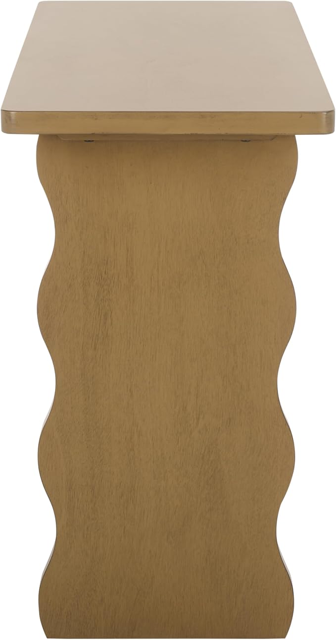 SAFAVIEH Home Collection Preslyn Desert Brown Console Table for Entryway, Living Room, Foyer