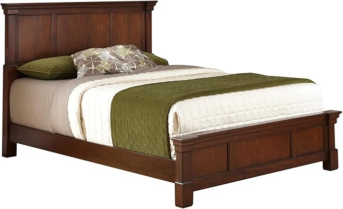 Homestyles Aspen Cherry Queen Bed, Headboard and Footboard