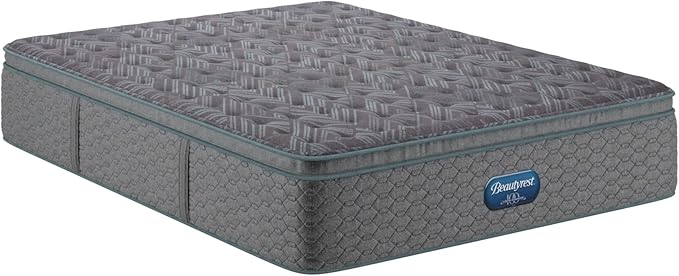 Beautyrest Prime Dream Medium Pillow Top 14.25" Mattress - Queen - Durable Pocketed Coil, Support, Pressure Relief, Cooling, Motion Separation; 100 Night Sleep Trial and 10 Year Warranty