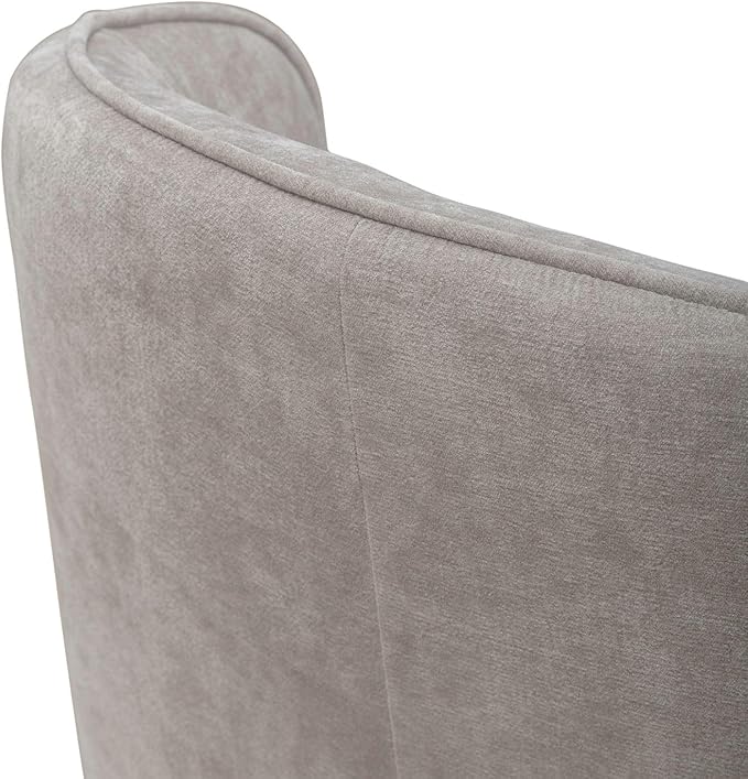 Liberty Furniture Accent Dining Chair with Castors - Rounded Arm - Truffle Upholstry