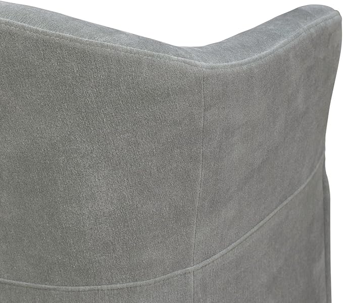 Liberty Furniture Accent Dining Chair with Castors - Squared Arm - Sapphire Upholstry