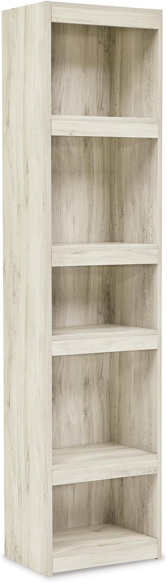 Signature Design by Ashley Bellaby Farmhouse 4-Piece Entertainment Center for TVs up to 69" with Electric Fireplace, Whitewash