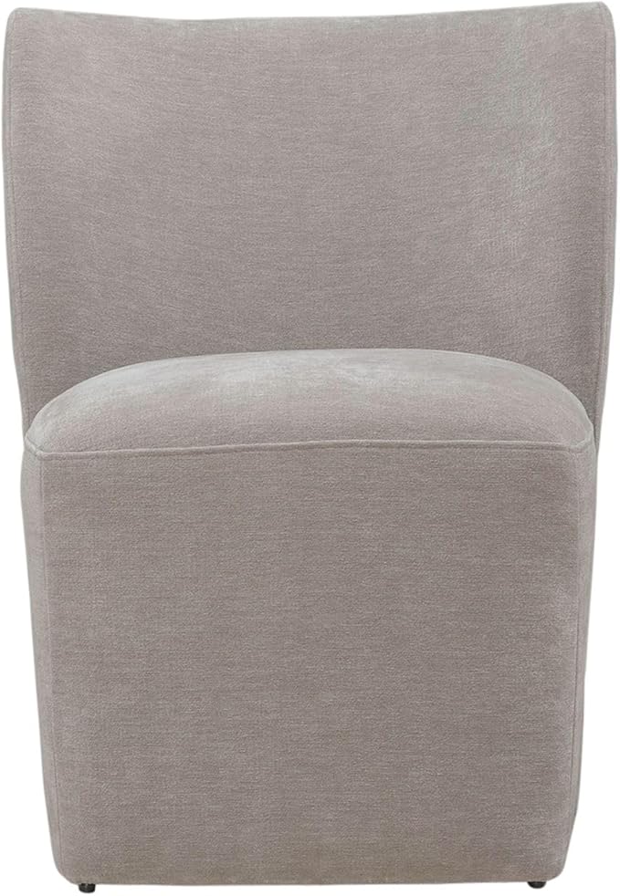 Liberty Furniture Accent Dining Chairs with Castors - Rounded Back - Truffle Upholstry - Set of Four