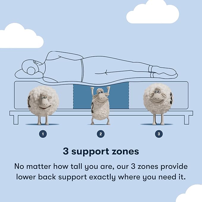 Serta Sleeptrue Medium 12" King Hybrid Mattress in a Box, Cooling, Breathable, and Pressure Relieving - 100 Night Trial, CertiPUR-US Certified and 10 Year Limited Warranty