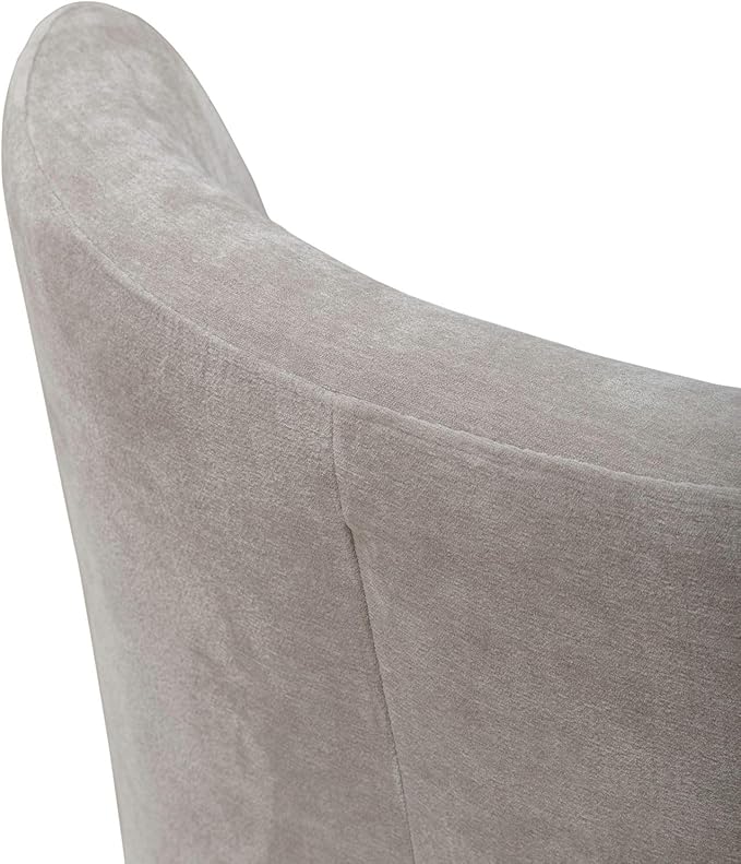 Liberty Furniture Accent Dining Chairs with Castors - Rounded Back - Truffle Upholstry - Set of Four
