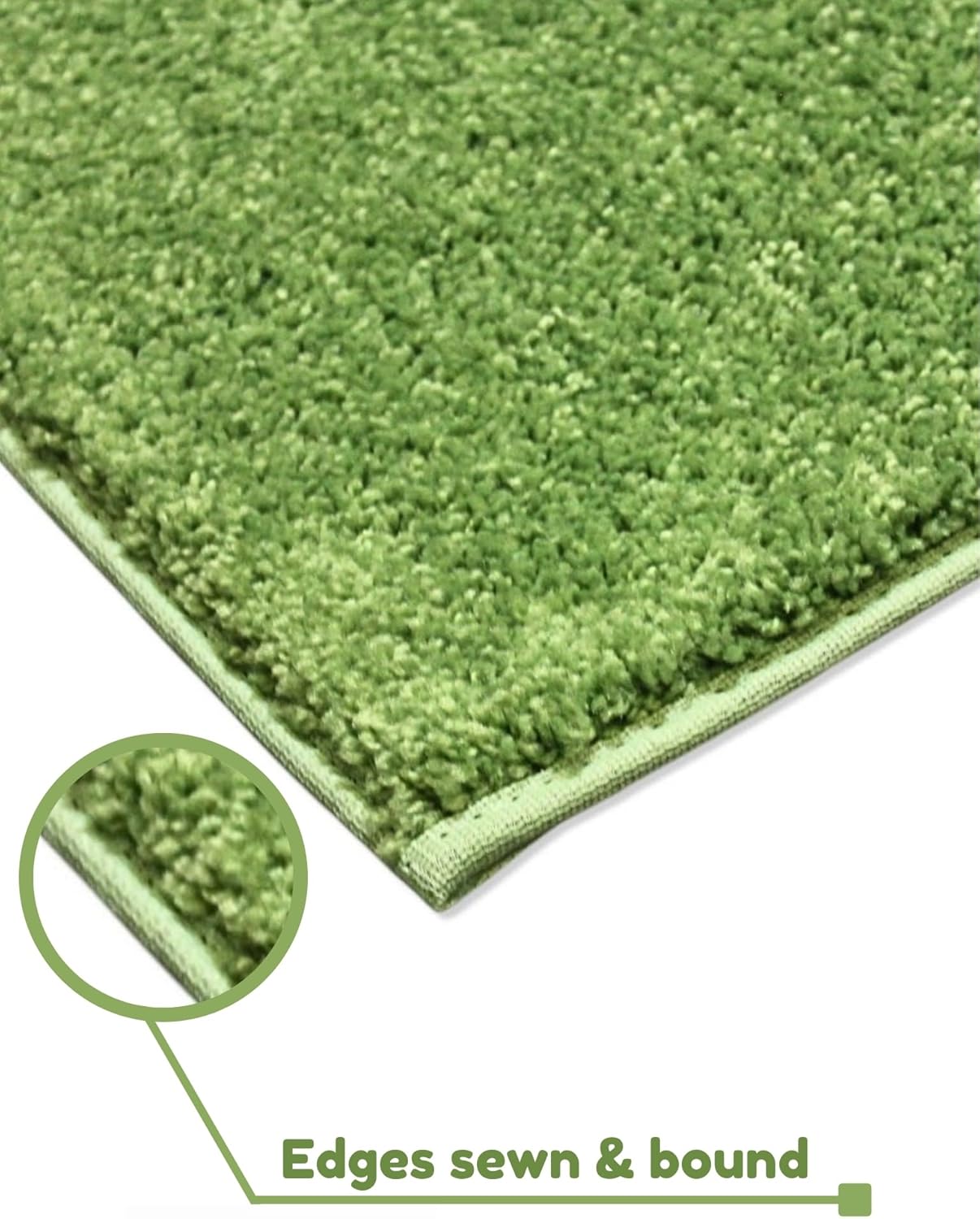 KOECKRITZ Soft and Colorful Kids Classroom Area Rugs (Passes Flammability Pill Test) Many Sizes and Bright Colors to Select from (6' x 6', Lime)