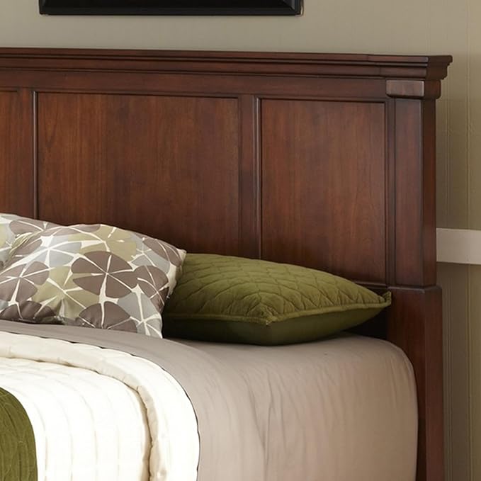 Homestyles Aspen Cherry Queen Bed, Headboard and Footboard