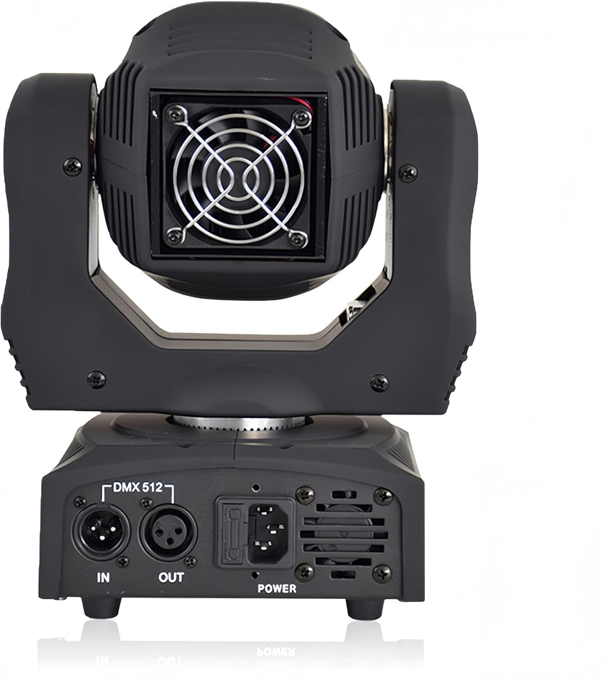 DJCLUB Stage Lights Moving Head Light 7 Gobos 8 Colors 11 Channels 60W Spot Light DMX 512 with Sound Activated for Wedding DJ Party Stage Lighting (LED 60W Moving Head)